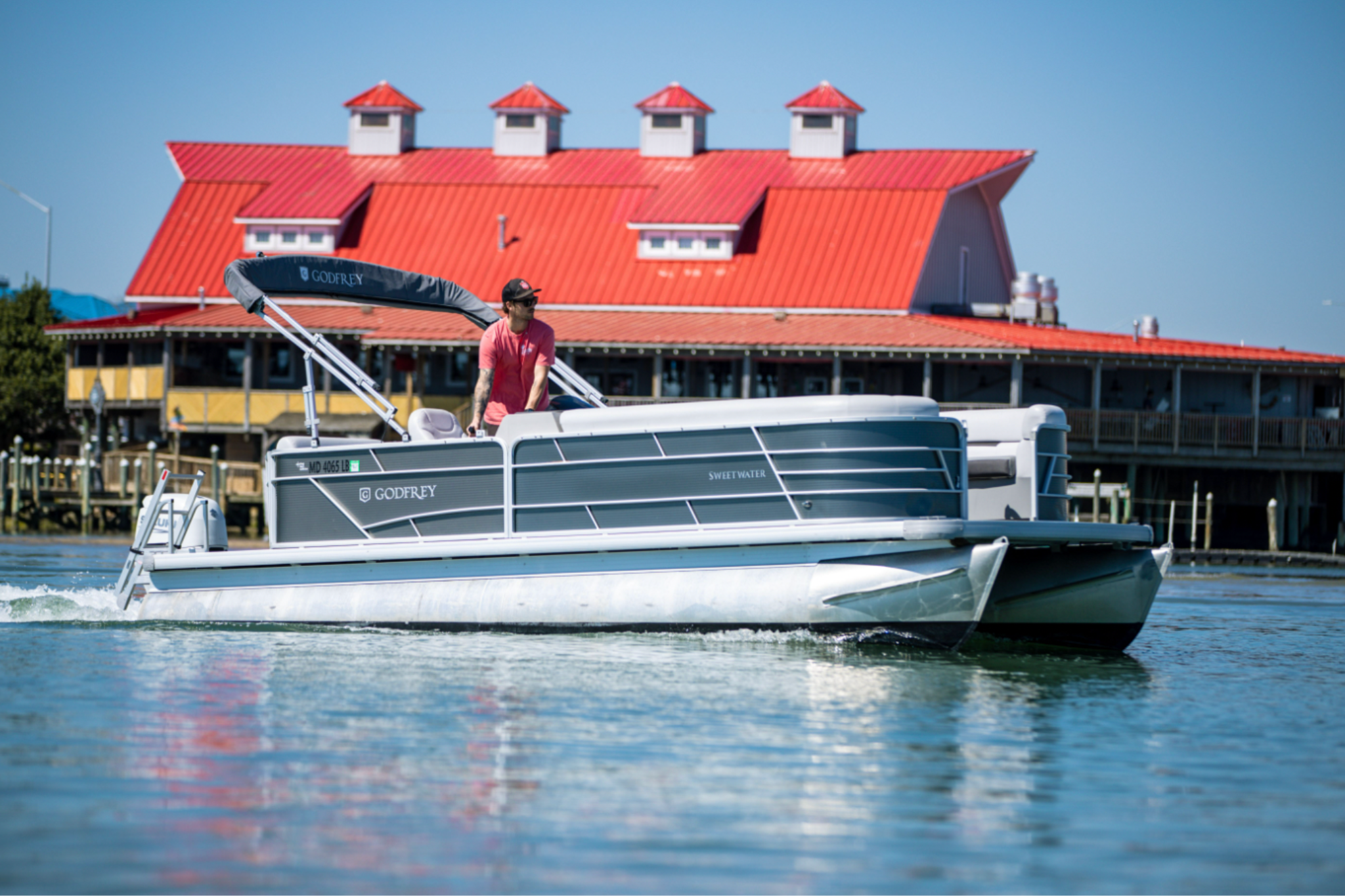 OC Pontoon Boat pontoon boat in ocean city maryland